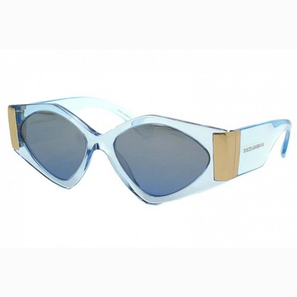 NEW DOLCE&GABBANA D&G4396 2955/7C SUNGLASSES BLUE - Picture 1 of 6